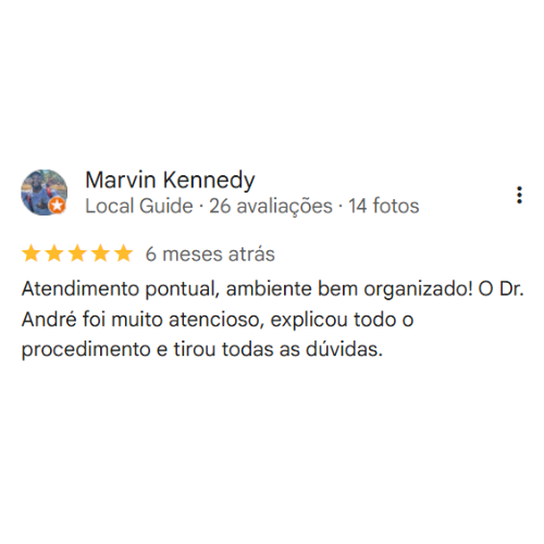 Depoimento Google Dr. André Ribeiro
